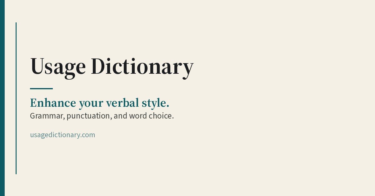 Mod In Dictionary Usage Dictionary—Free Online English Usage Dictionary